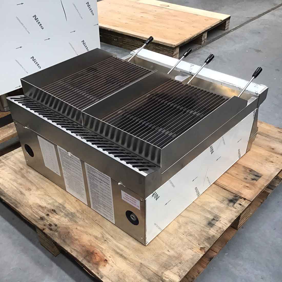 CLEARANCE - Fagor 700 series - Gas charcoal 2 Grid Grill BG7-10