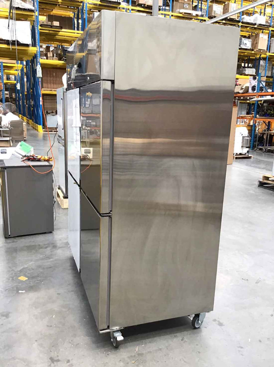 CLEARANCE - FED-X S/S Four Door Upright Fridge - XURC1410S2V