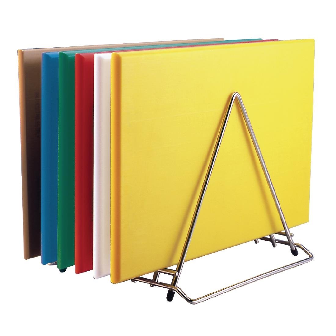 Hygiplas Antibacterial High Density Chopping Board White - 455x305x12mm - F157