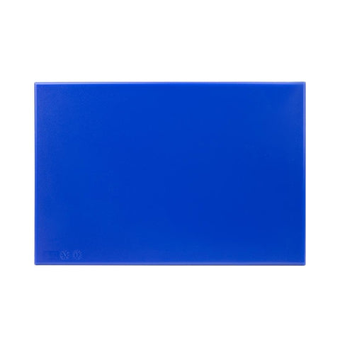 Hygiplas Antibacterial High Density Chopping Board Blue - 455x305x12mm - F159
