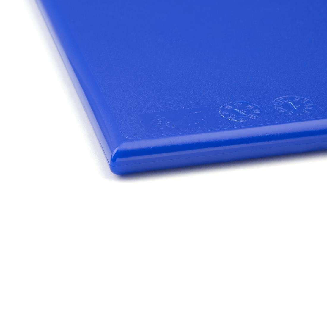 Hygiplas Antibacterial High Density Chopping Board Blue - 455x305x12mm - F159