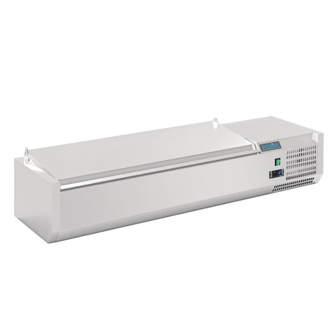 Polar G-Series Countertop Prep Fridge with Lid 5x 1/4GN - FA854-A