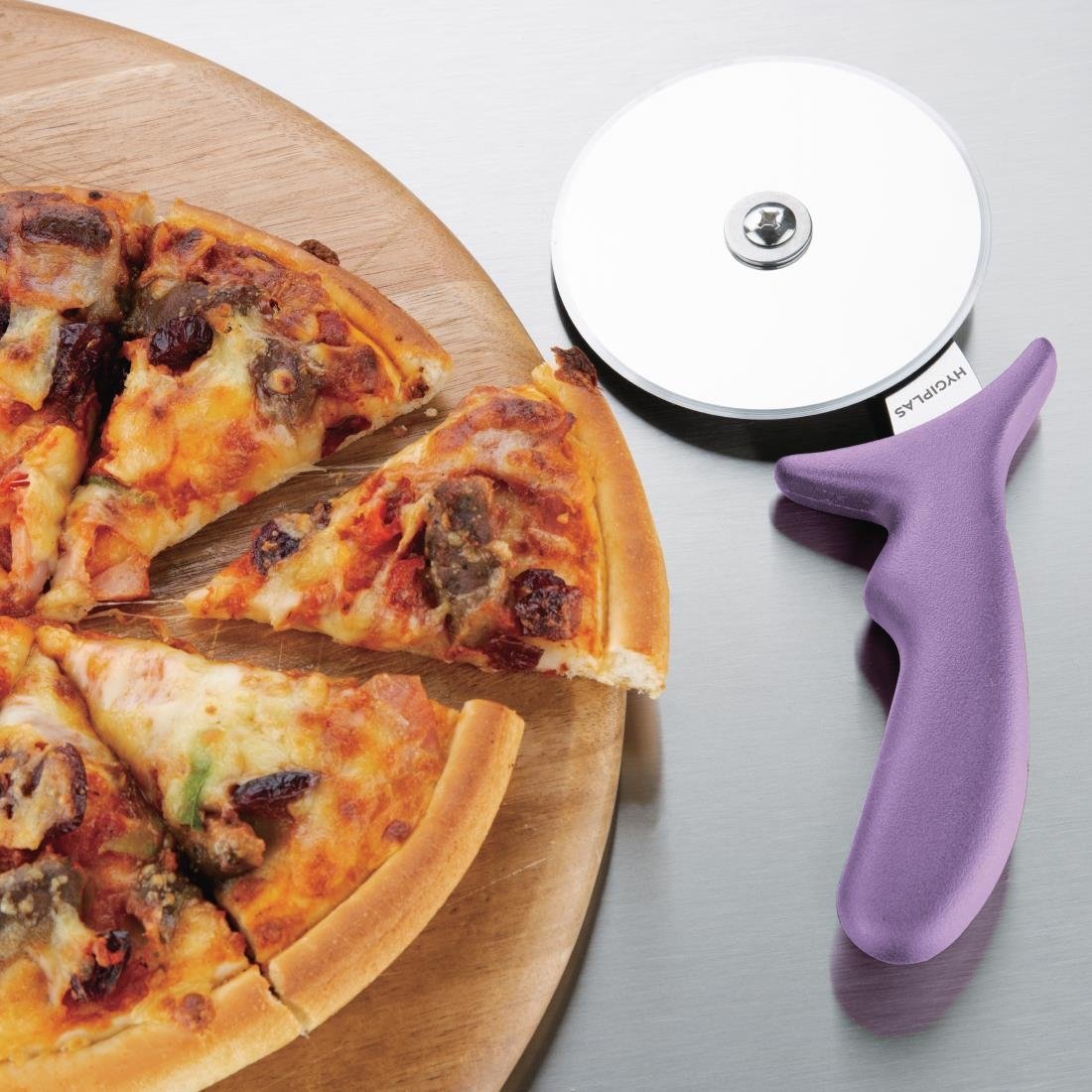 Hygiplas Pizza Wheel Purple 101mm - FE284