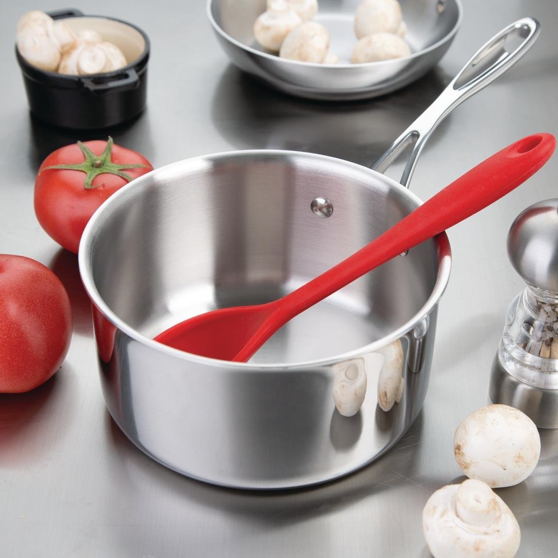 Vogue Tri-wall Saucepan St/St 180x95mm - FS666