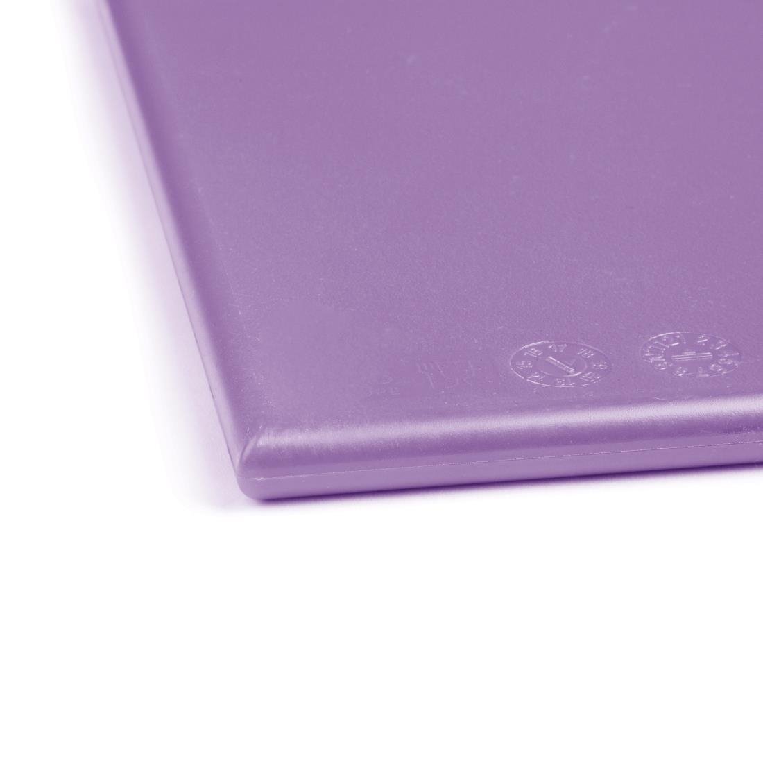 Hygiplas High Density Chopping Board Purple - 450x300x12mm - FX101