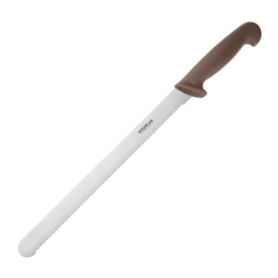 Hygiplas Slicer Serrated Brown 300mm - FX118