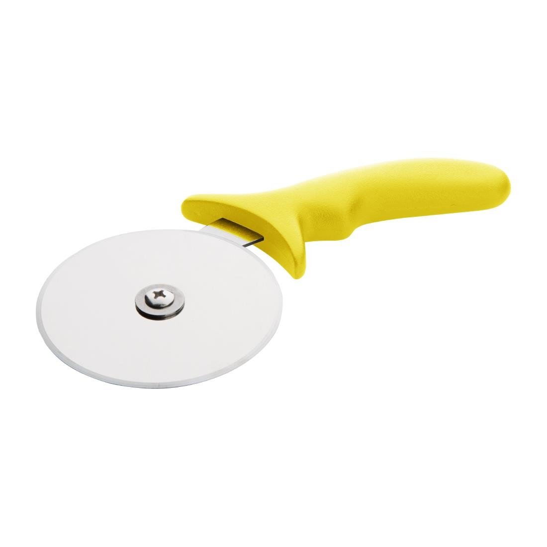 Hygiplas Pizza Wheel Yellow 100mm - FX132