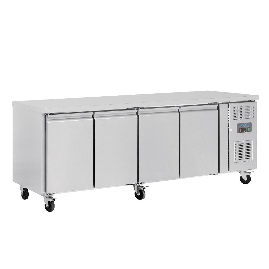 Polar U-Series 4 Door Counter Fridge 449Ltr - G379-A