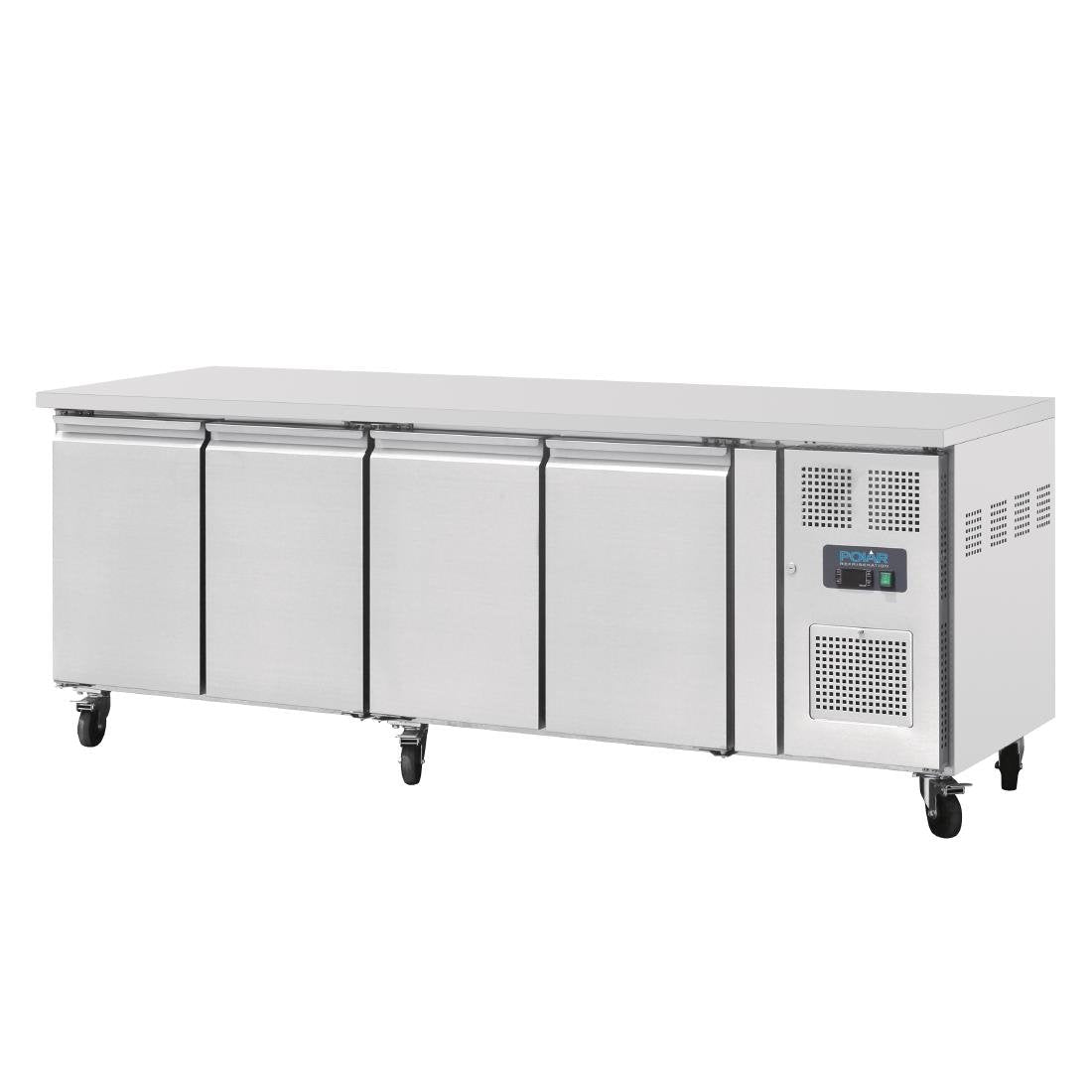 Polar U-Series 4 Door Counter Fridge 449Ltr - G379-A