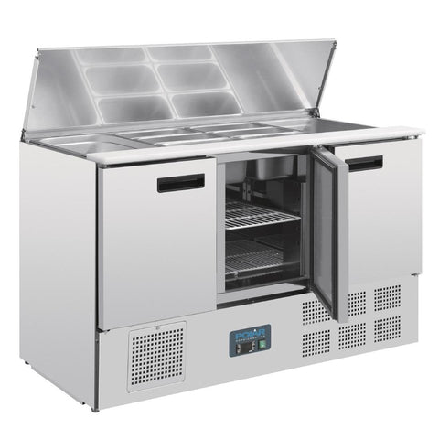 Polar G-Series Saladette Counter Fridge 368Ltr - G607-A