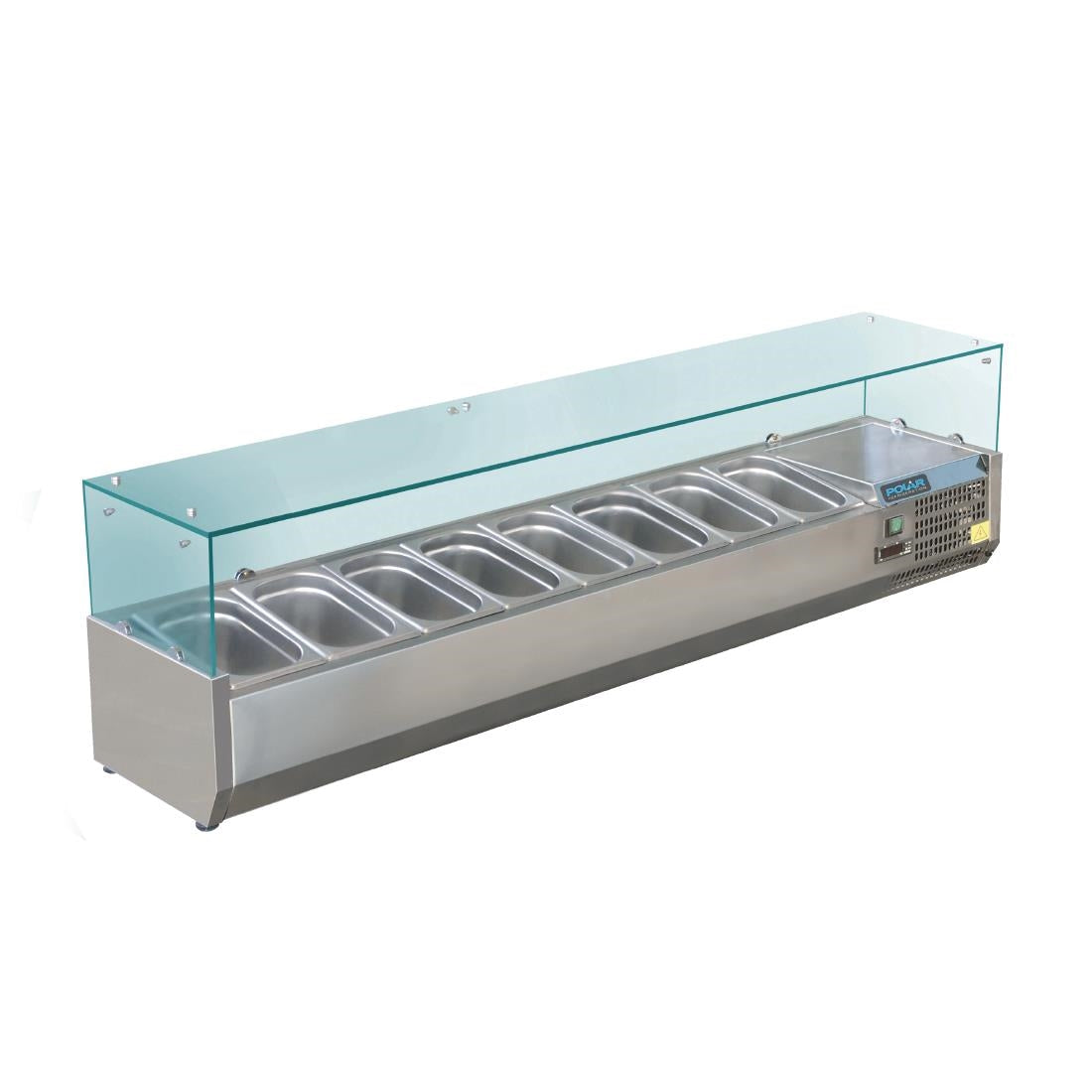 Polar G-Series Countertop Prep Fridge 8x 1/3GN - GD877-A