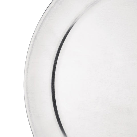 Vogue Aluminium Pizza Tray Wide Rim 255mm - GE197
