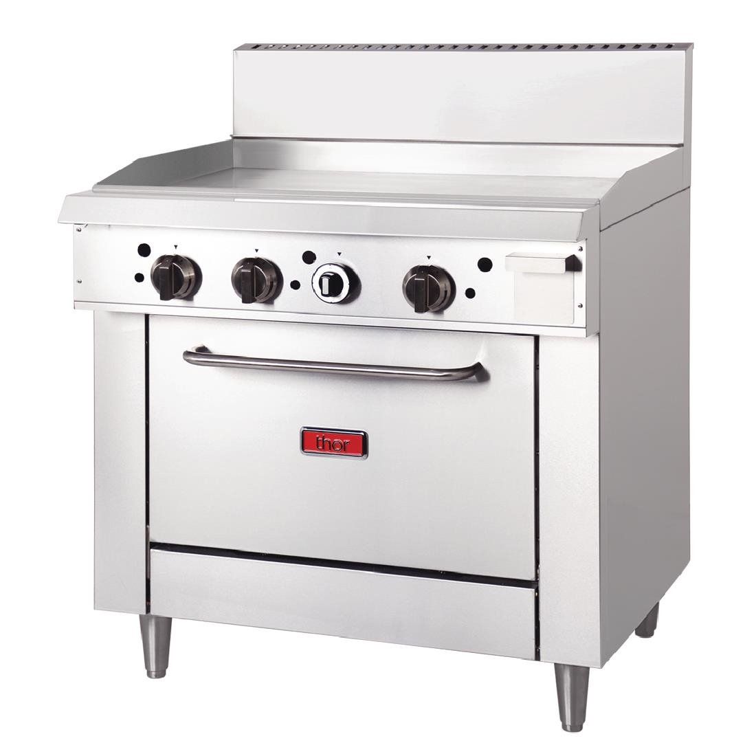 Thor Natural Gas Freestanding Oven Range with Griddle Plate - GE544-N