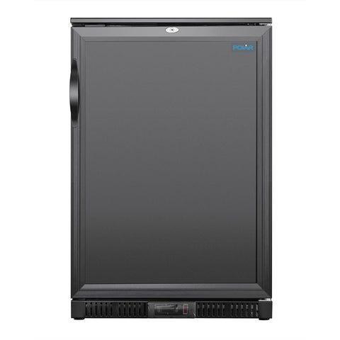 Polar G-series 850mm Single Door Back Bar Cooler Solid Door 128 Ltr - GE997-A