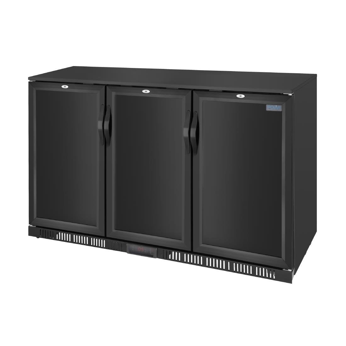 Polar G-series 850mm Triple Door Back Bar Cooler Solid Door 320 Ltr - GE999-A