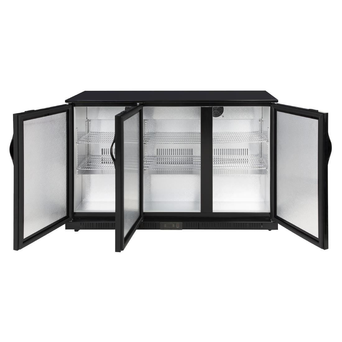 Polar G-series 850mm Triple Door Back Bar Cooler Solid Door 320 Ltr - GE999-A