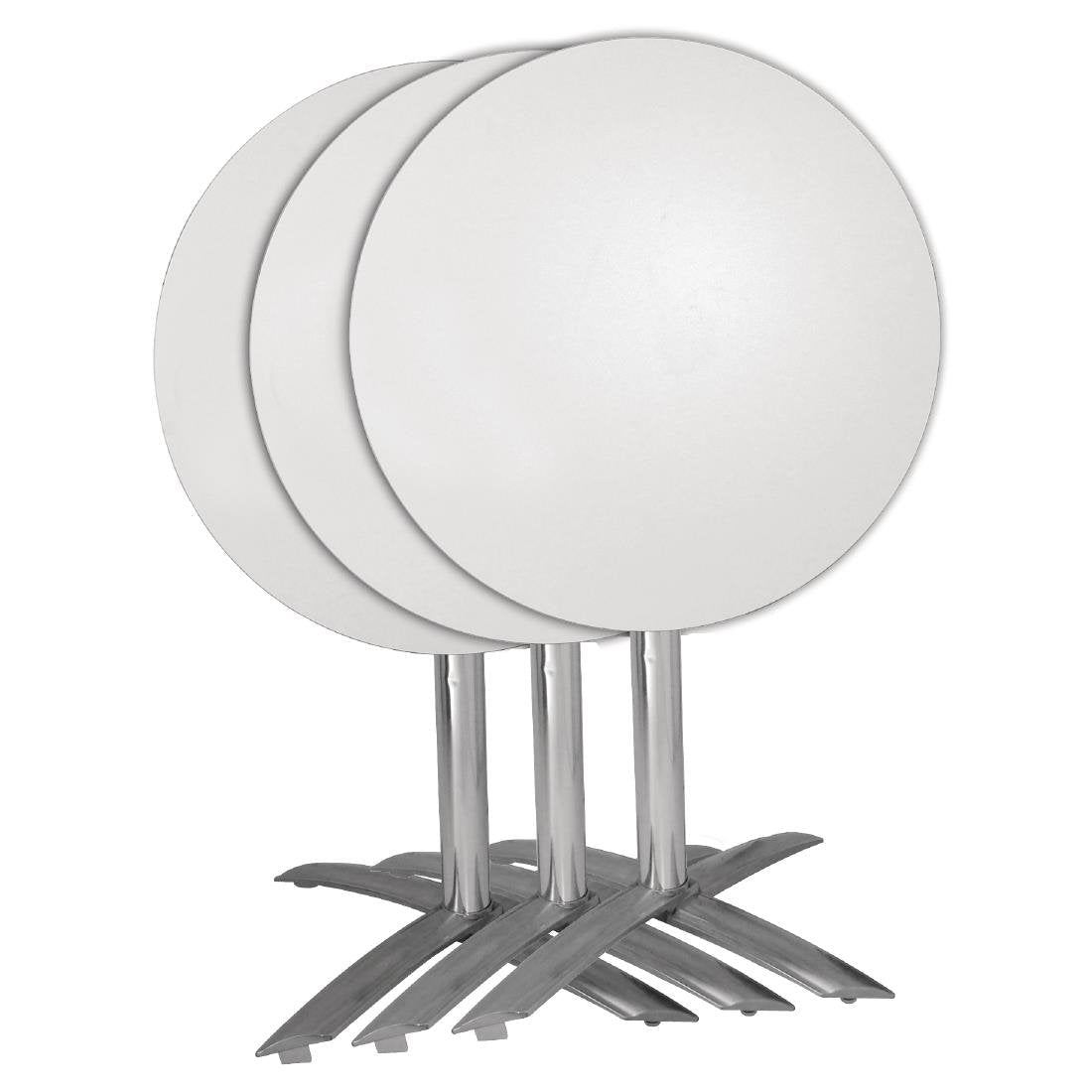 Bolero Flip Top Aluminium Table Base - GF962