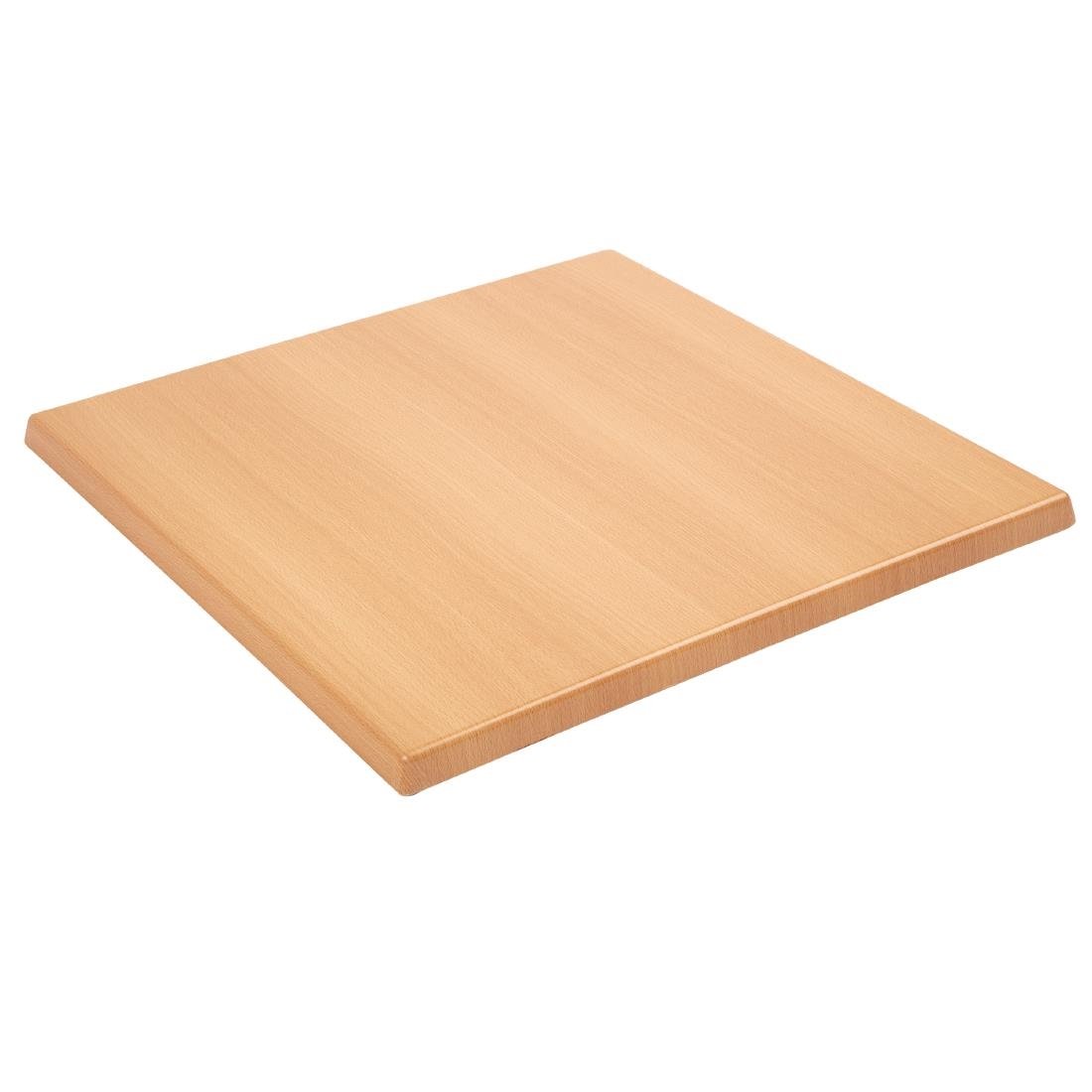 Bolero Square Table Top Beech 700mm - GG638