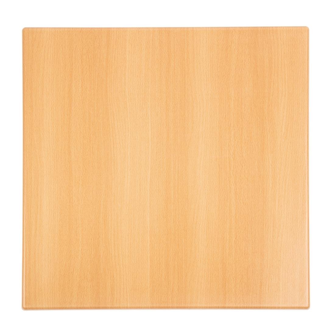 Bolero Square Table Top Beech 700mm - GG638