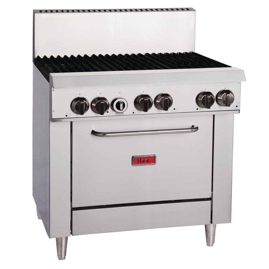 Thor 6 Burner Natural Gas Oven Range TR-6F - GH101-N