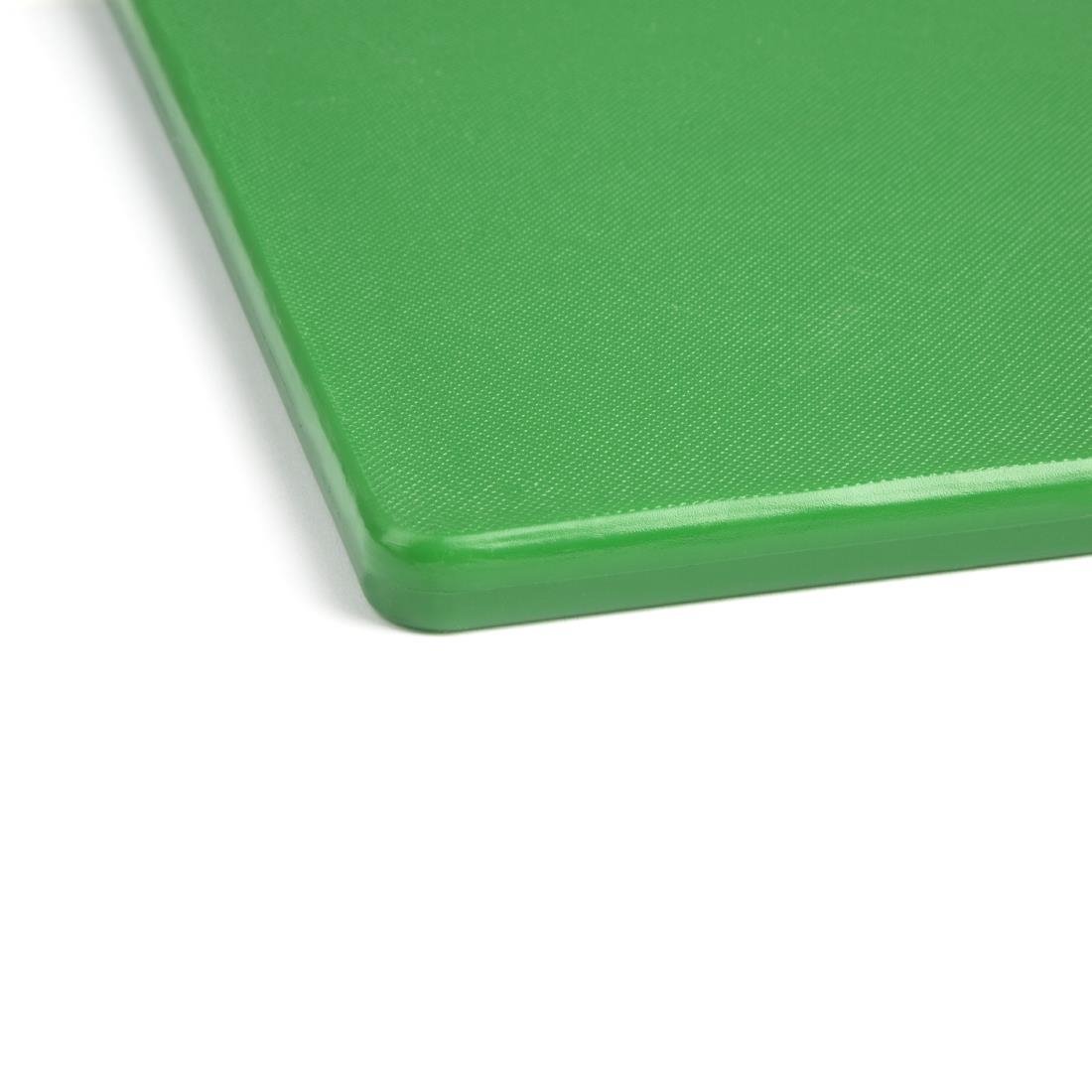 Hygiplas Low Density Chopping Board Green - 305x229x12mm - GH793
