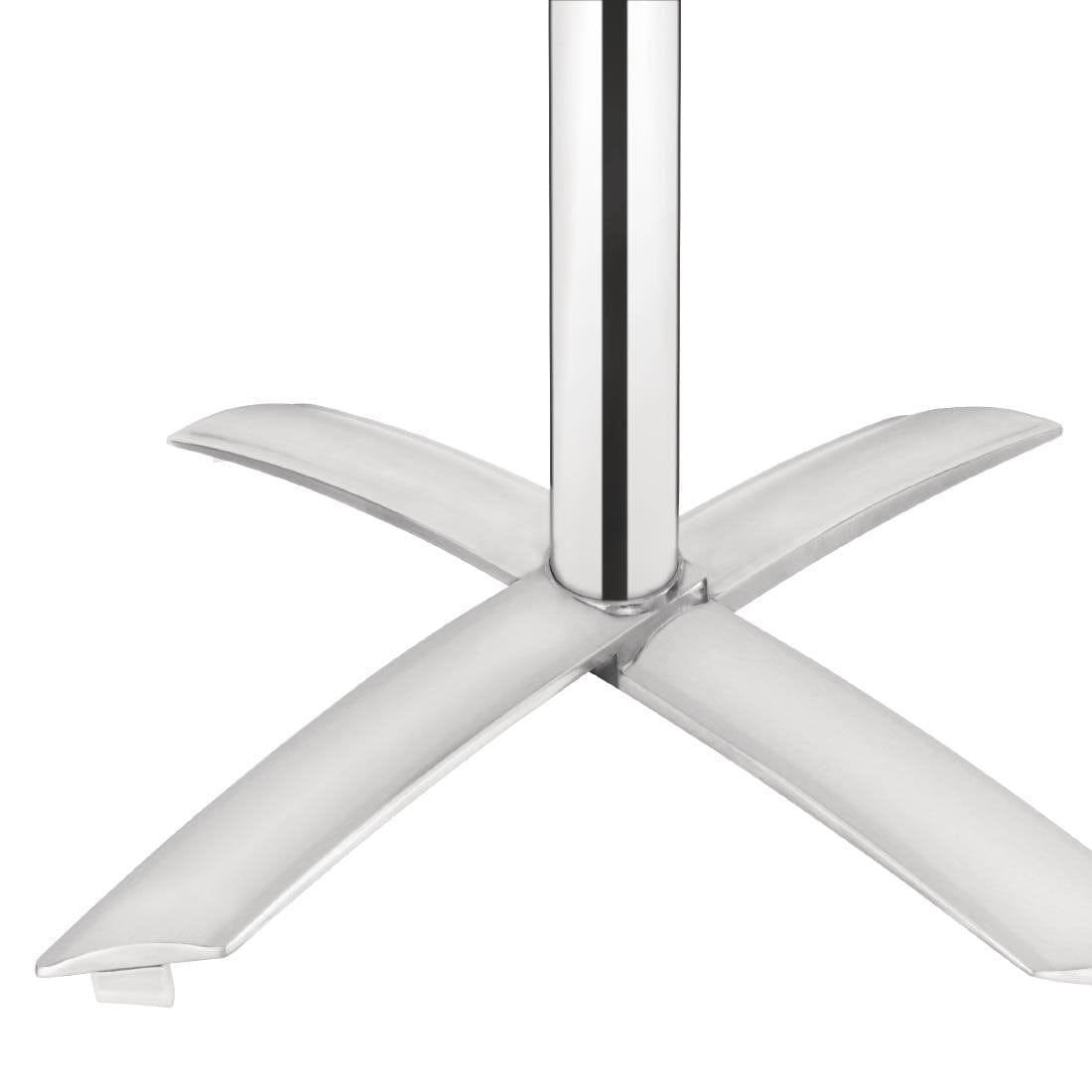 Bolero Ash Flip Top Square Bistro Table 600mm - GK991