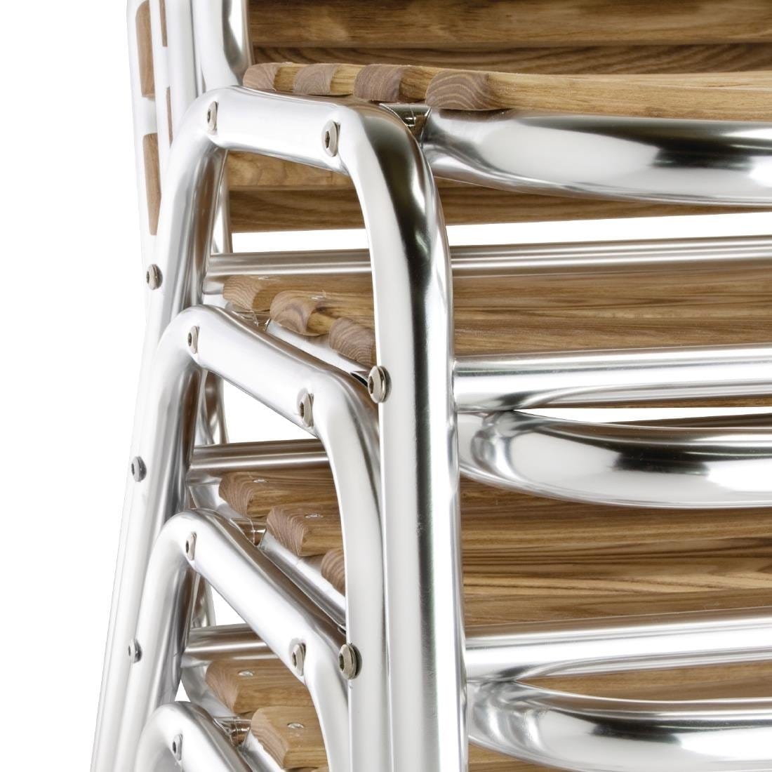 Bolero Ash Bistro Side Chair (Pack of 4) - GK997