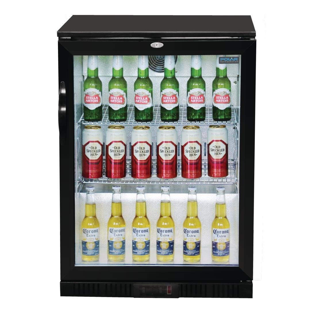 Polar G-Series Counter Back Bar Cooler with Hinged Door 138Ltr - GL001-A