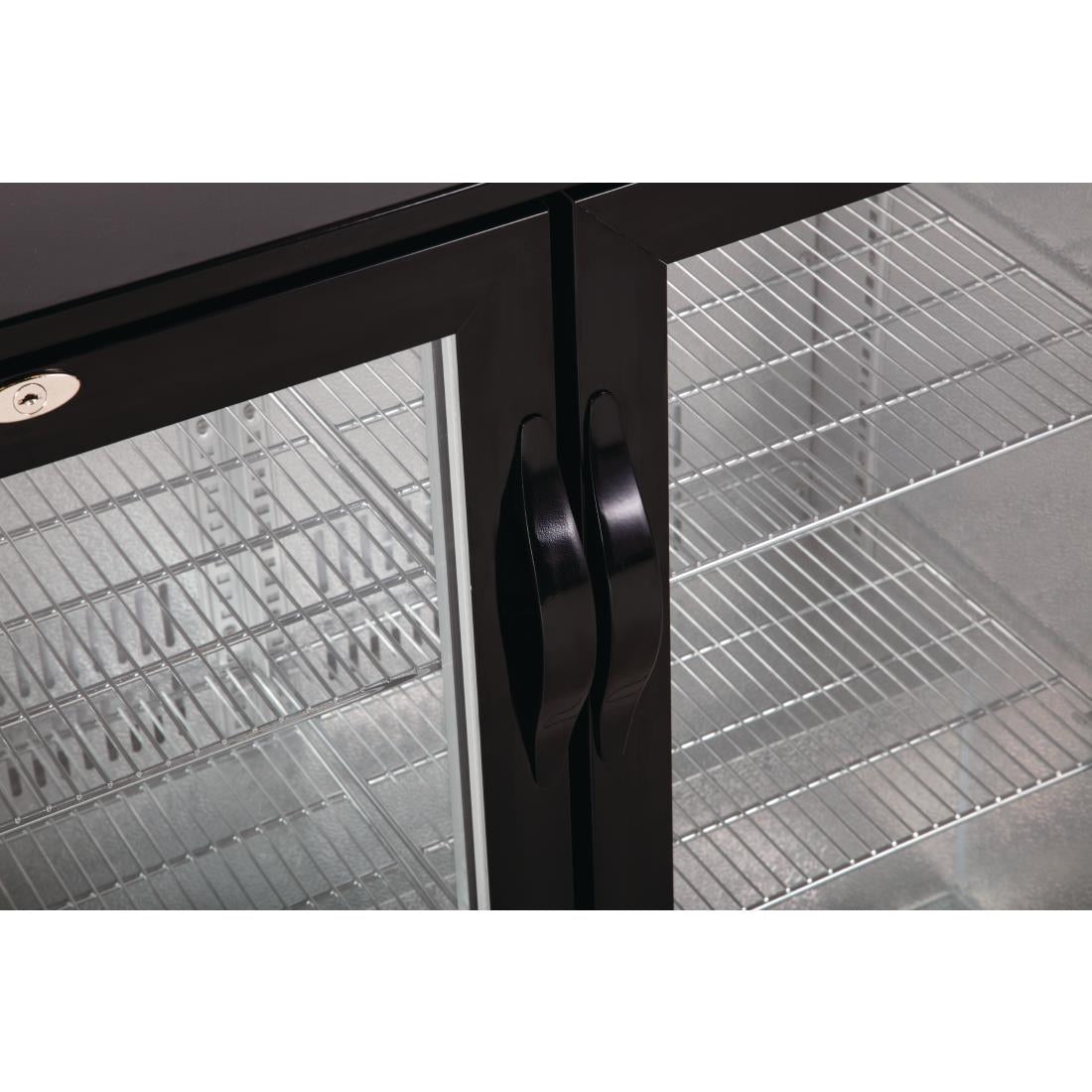 Polar G-Series Counter Back Bar Cooler with Hinged Doors 208Ltr - GL002-A