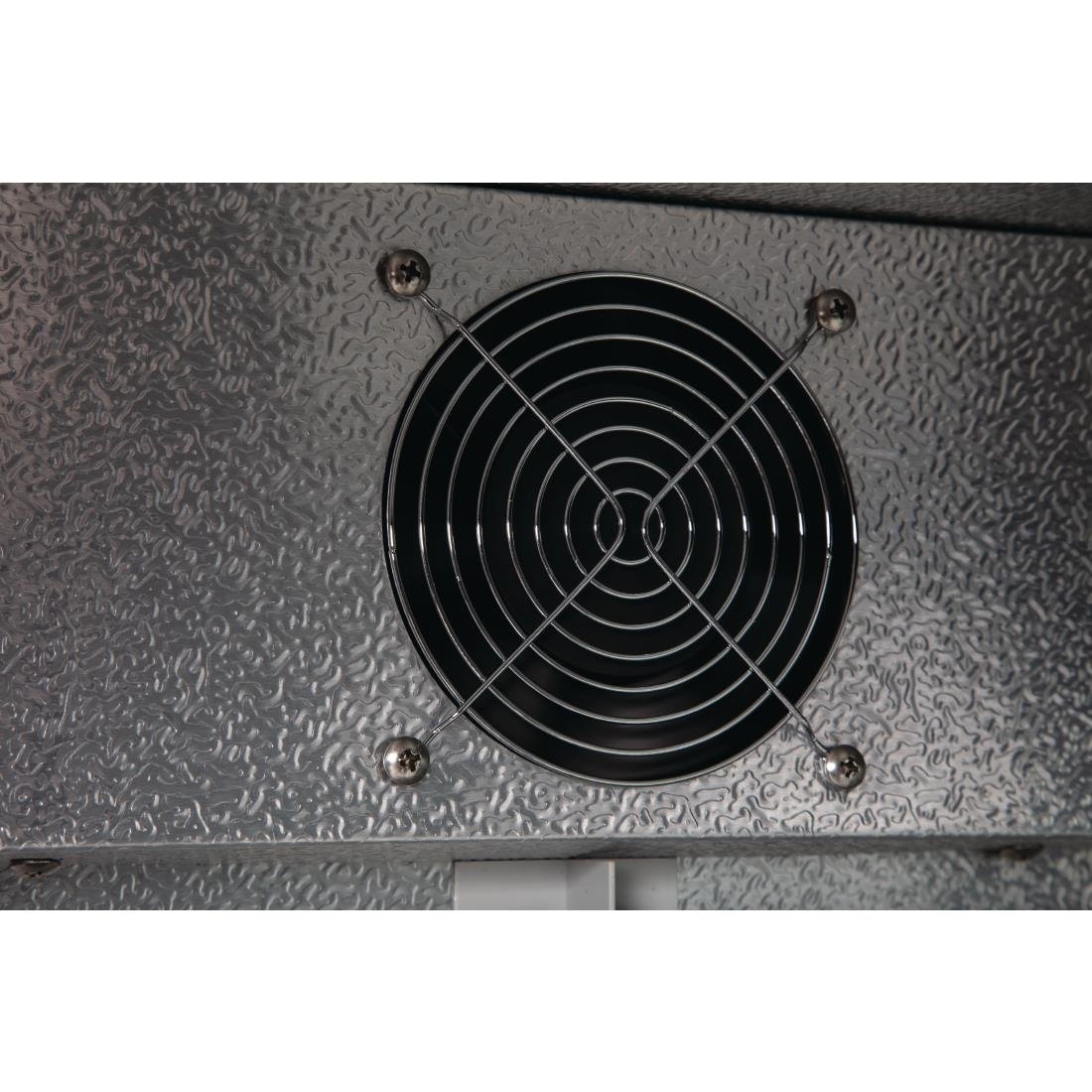 Polar G-series 850mm Triple Door Back Bar Cooler Solid Door 320 Ltr - GE999-A