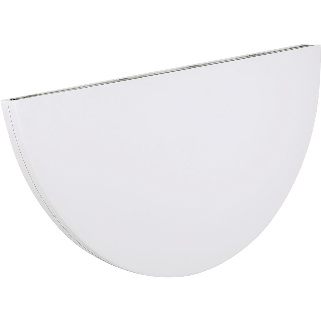 Bolero Round Centre Folding Table 6ft White - HC270