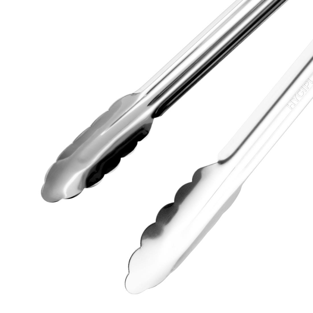 Hygiplas Colour Coded Serving Tong Brown 405mm - HC850