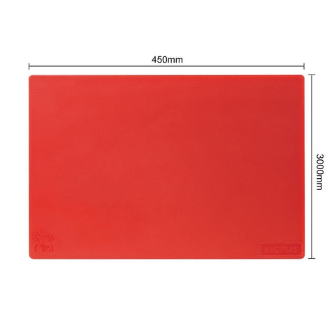 Hygiplas Antibacterial High Density Pack of 6 Chopping Boards - 450x305x12mm - HC862