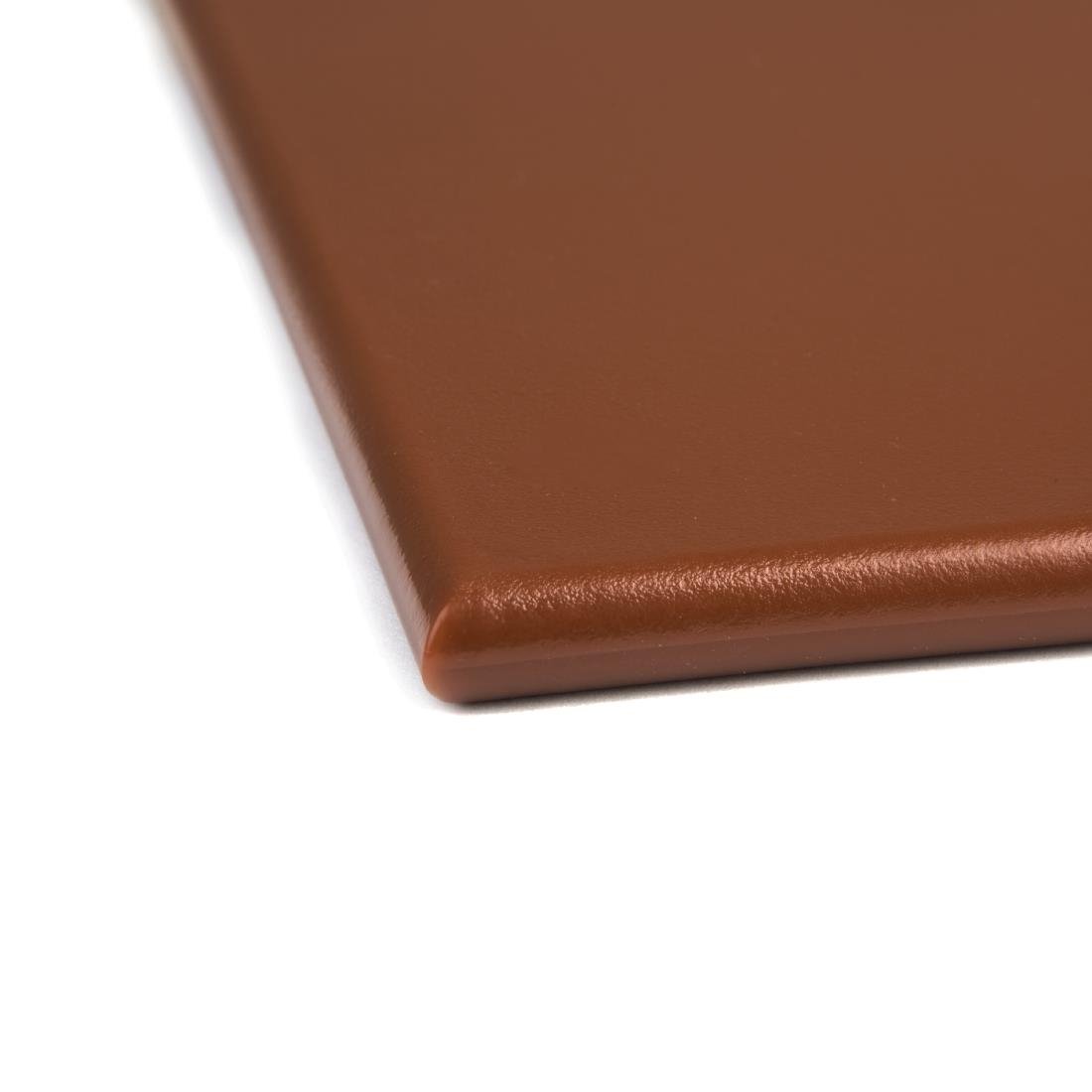 Hygiplas High Density Chopping Board Brown - 12x229x305mm - HC864