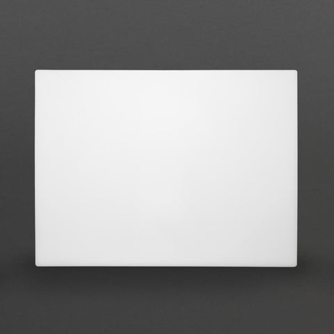 Hygiplas Low Density Chopping Board White - 600x450x10mm - HC881