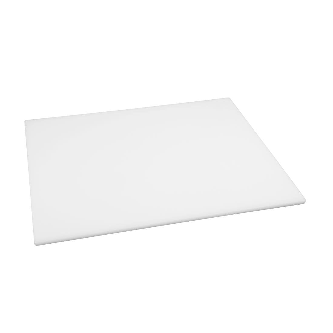 Hygiplas Low Density Chopping Board White - 600x450x10mm - HC881