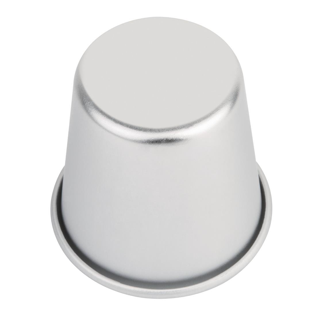 Vogue Aluminium Extra Deep Mini Dariole Mould 128ml - K516