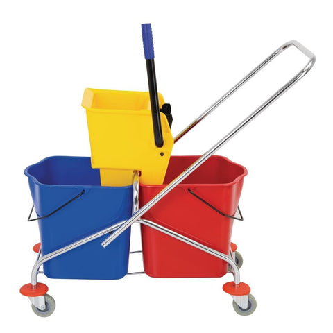 Jantex Dual Bucket Mop Wringer with Frame - M880