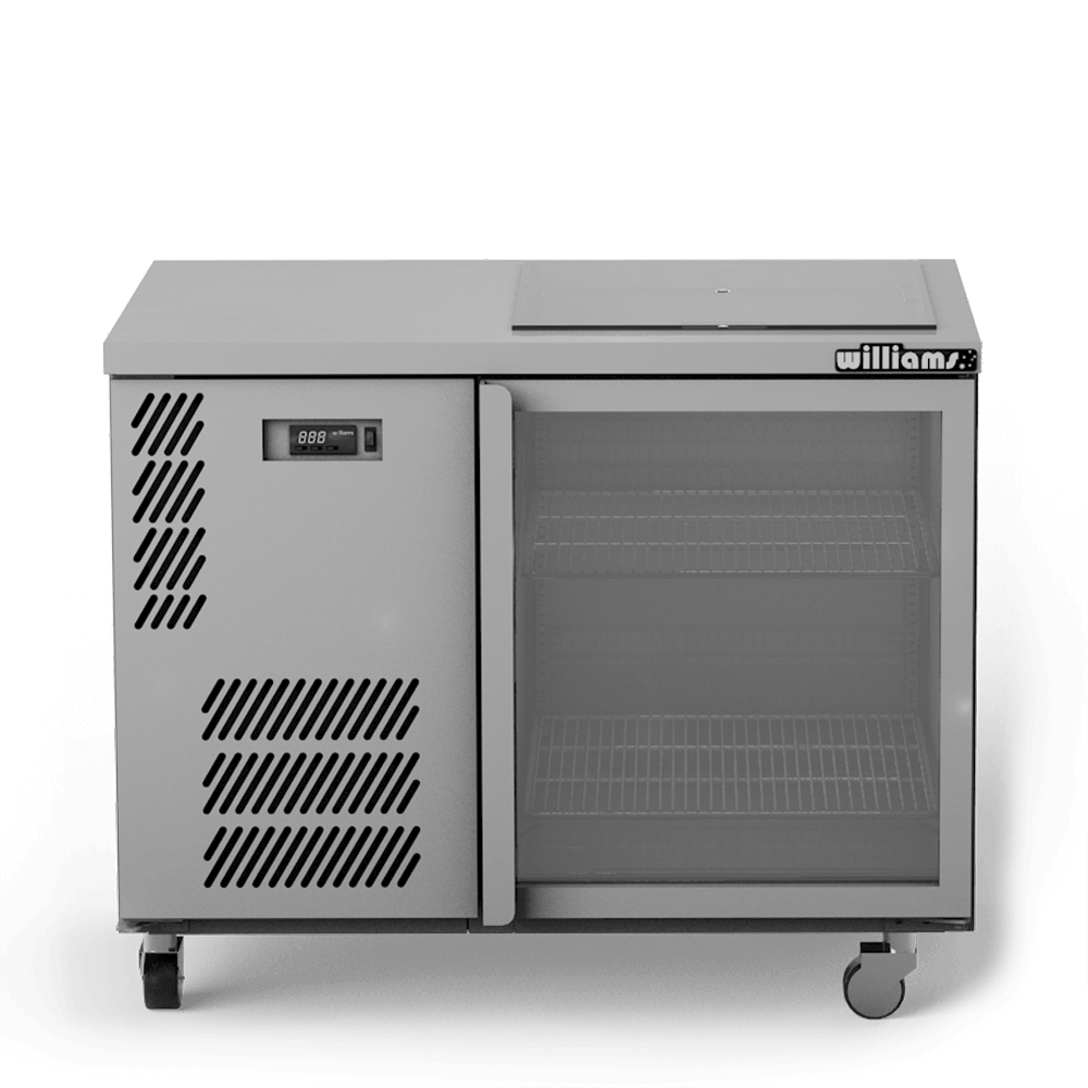 Williams Glass Chiller - One Door Spring Loaded Glass Chiller GC1UGDSL