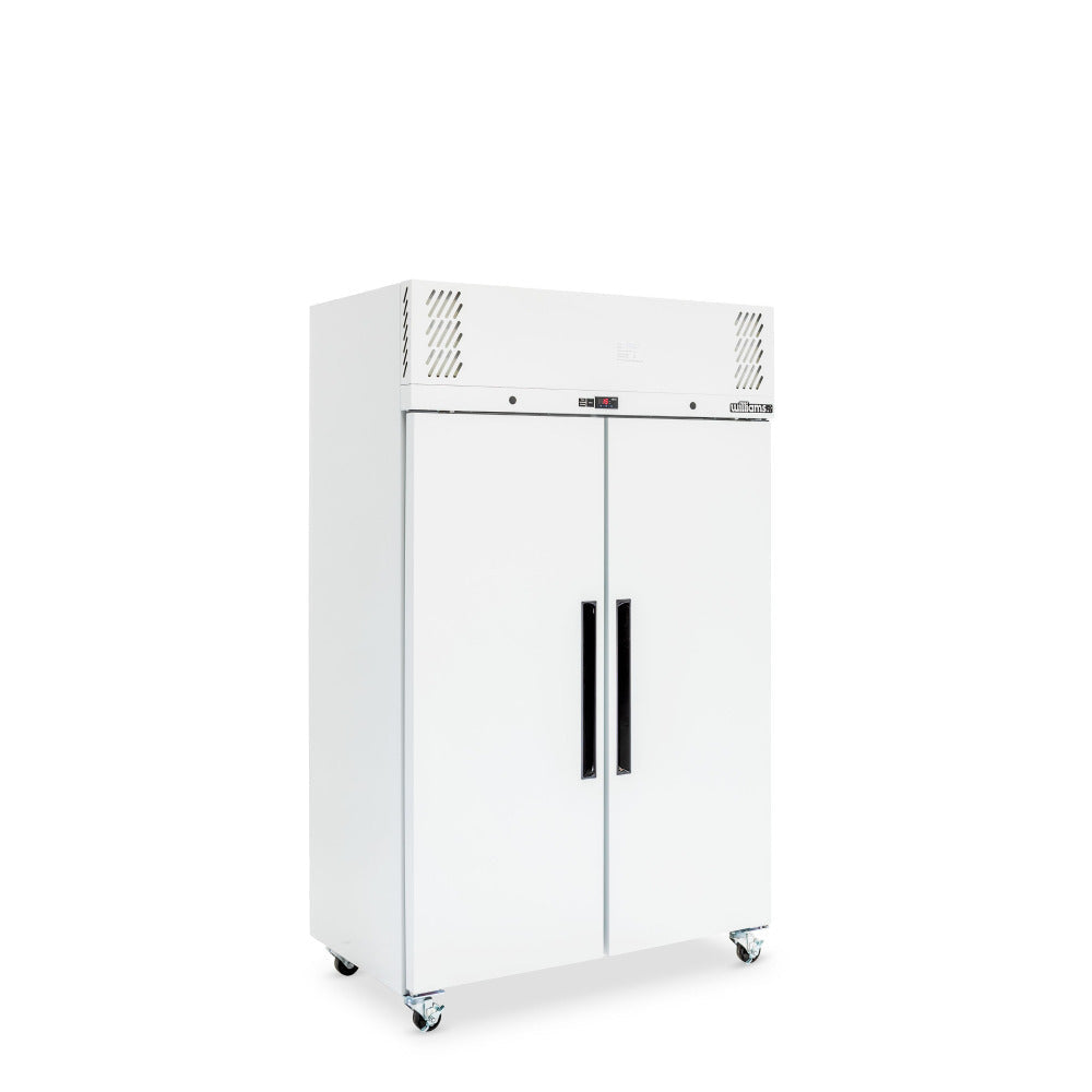 Williams Pearl - Two Door White Colorbond Upright Storage Refrigerator HP2SWHC