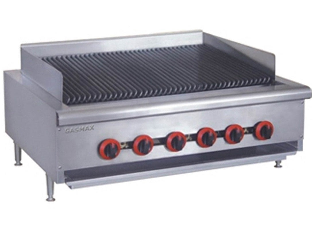 CLEARANCE - Natural Gas 6 Burner Char Grill Top QR-36E-NSW1486