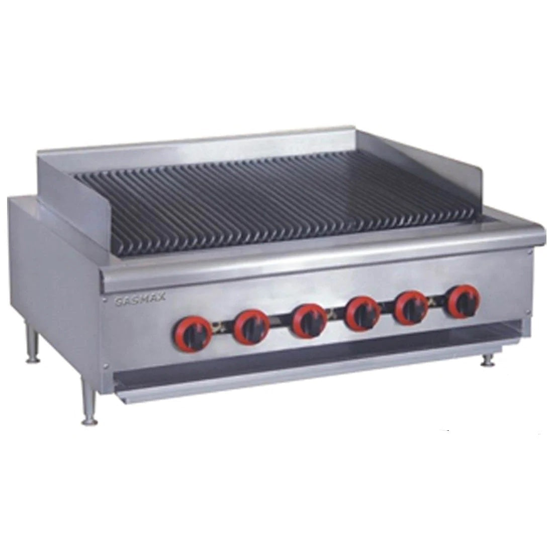 GasMAX Lpg Gas 6 Burner Char Grill Top - QR-36ELPG