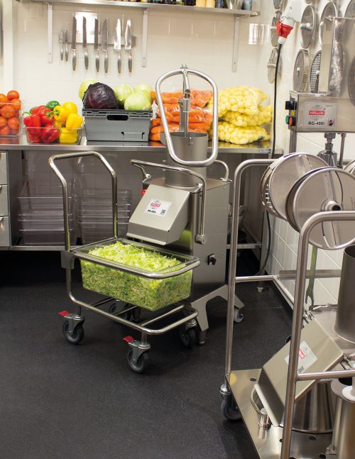 Hallde Pneumatic Feed Vegetable Preparation Machine RG-400i - RG-400i-3PH-Pneumatic