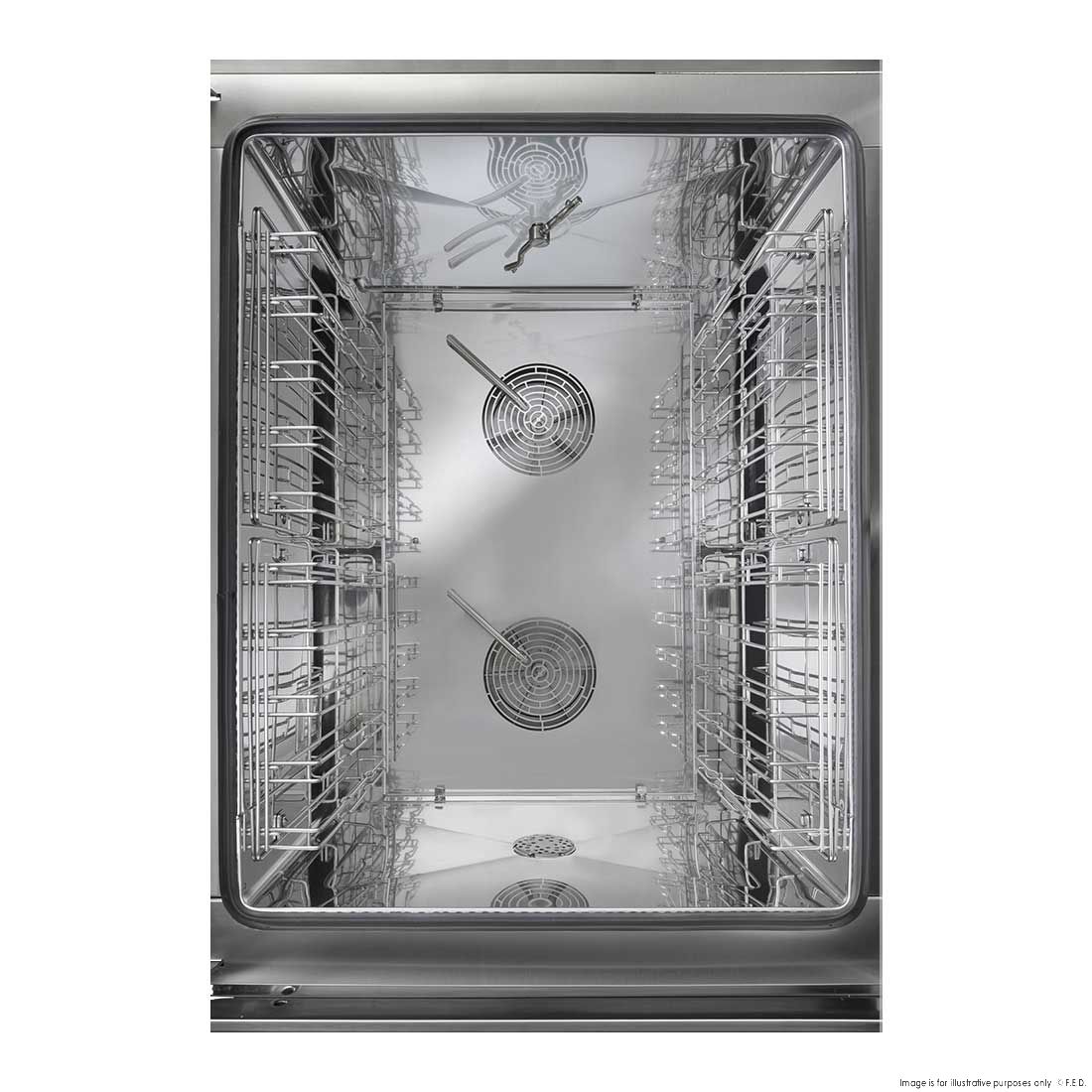 Tecnodom Nerone Cl Digital 10 Tray Combi Oven TDC-10VH