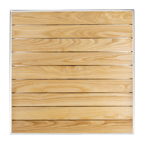 Bolero Ash Top Table Square 600mm - U430