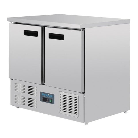 Polar G-Series Double Door Counter Fridge 240Ltr - U636-A