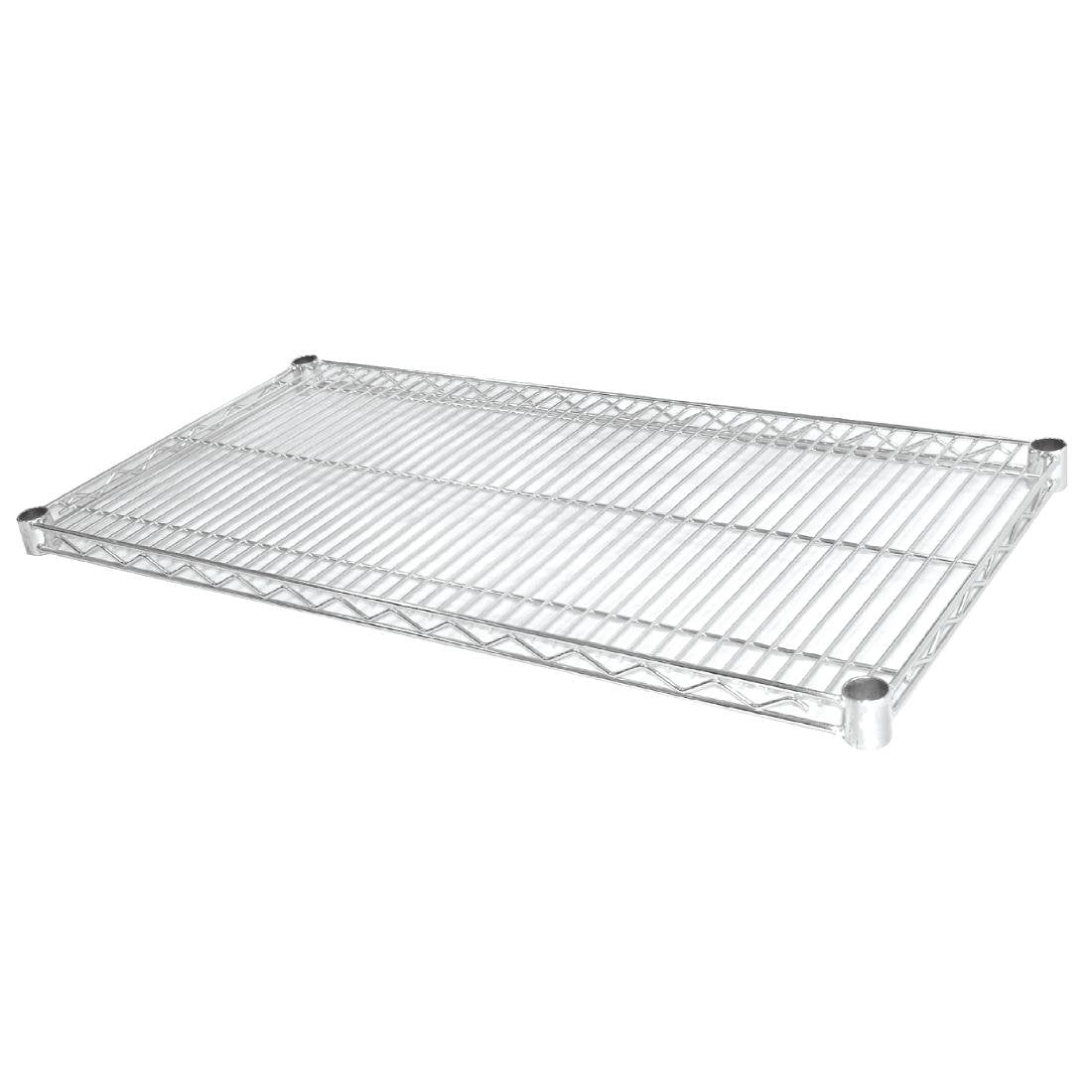 Vogue Chrome Wire Shelves 1525 x 610mm (Pack of 2) - U894