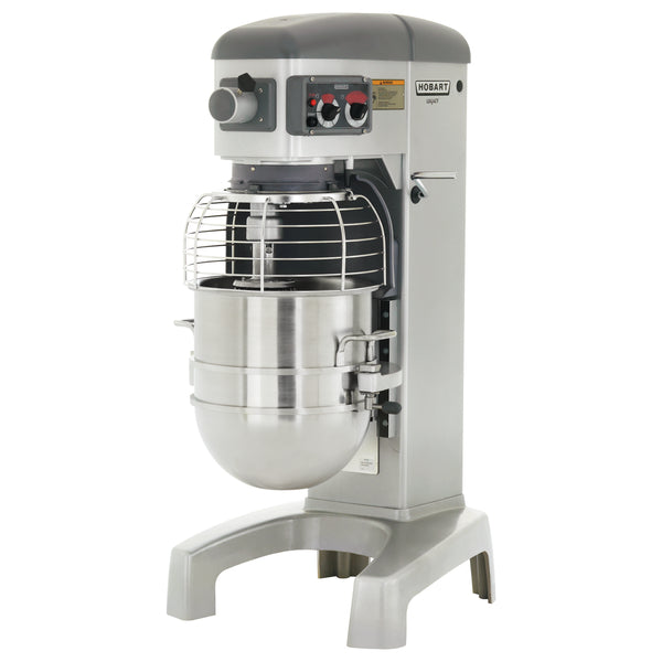 Hobart 40 Quart Planetary Mixer With Bowl, Beater, Whip & Dough Hook - HL400-20STDA